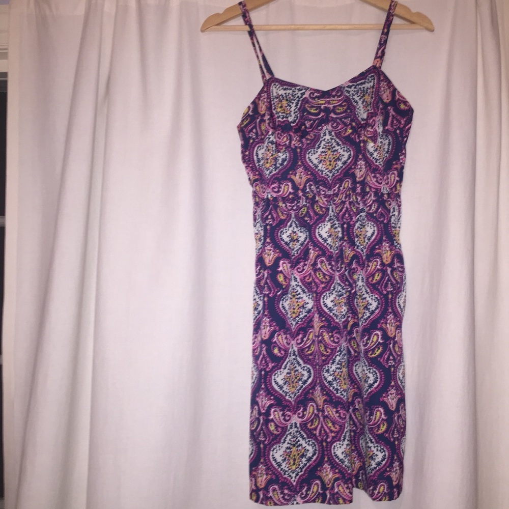 Elegant pattern jcrew dress
